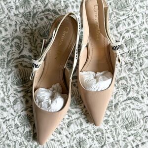 Dior Nude Slingback Pump
